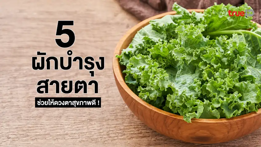 อะไรบ้างที่ช่วยบำรุงสายตา? 5 ผักบำรุงสายตา ช่วยให้ดวงตาสุขภาพดี!