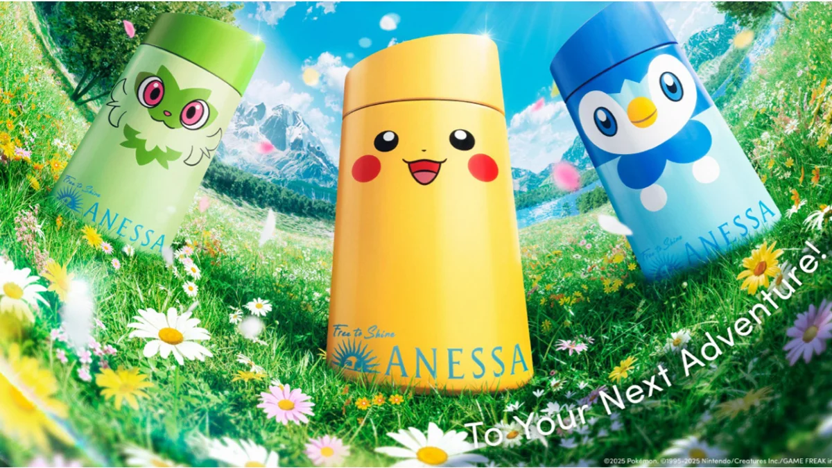 ANESSA x Pokémon กลับมาอีกครั้ง พร้อมคอลเลคชั่นลิมิเต็ดอิดิชั่นสุดพิเศษ!